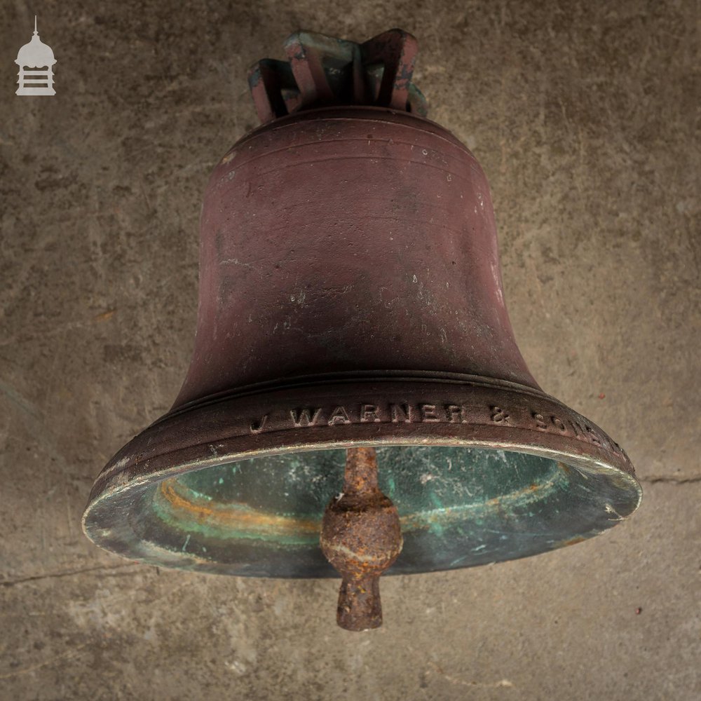 John Warner and Sons Bronze Bell Dated 1875