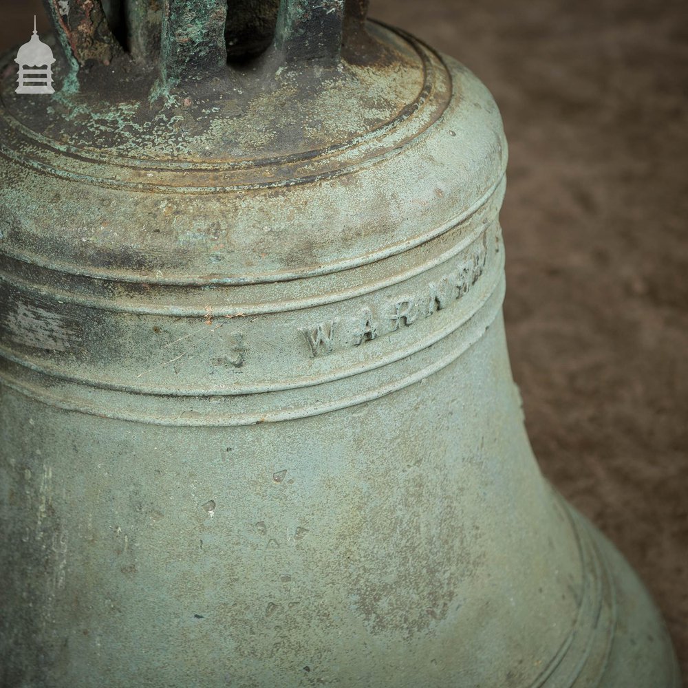 John Warner and Sons Bronze Bell Dated 1865