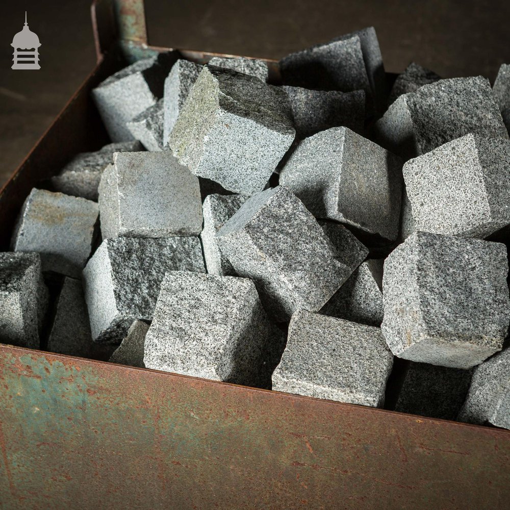 1 Tonne of New Granite Setts Blocks Pavers