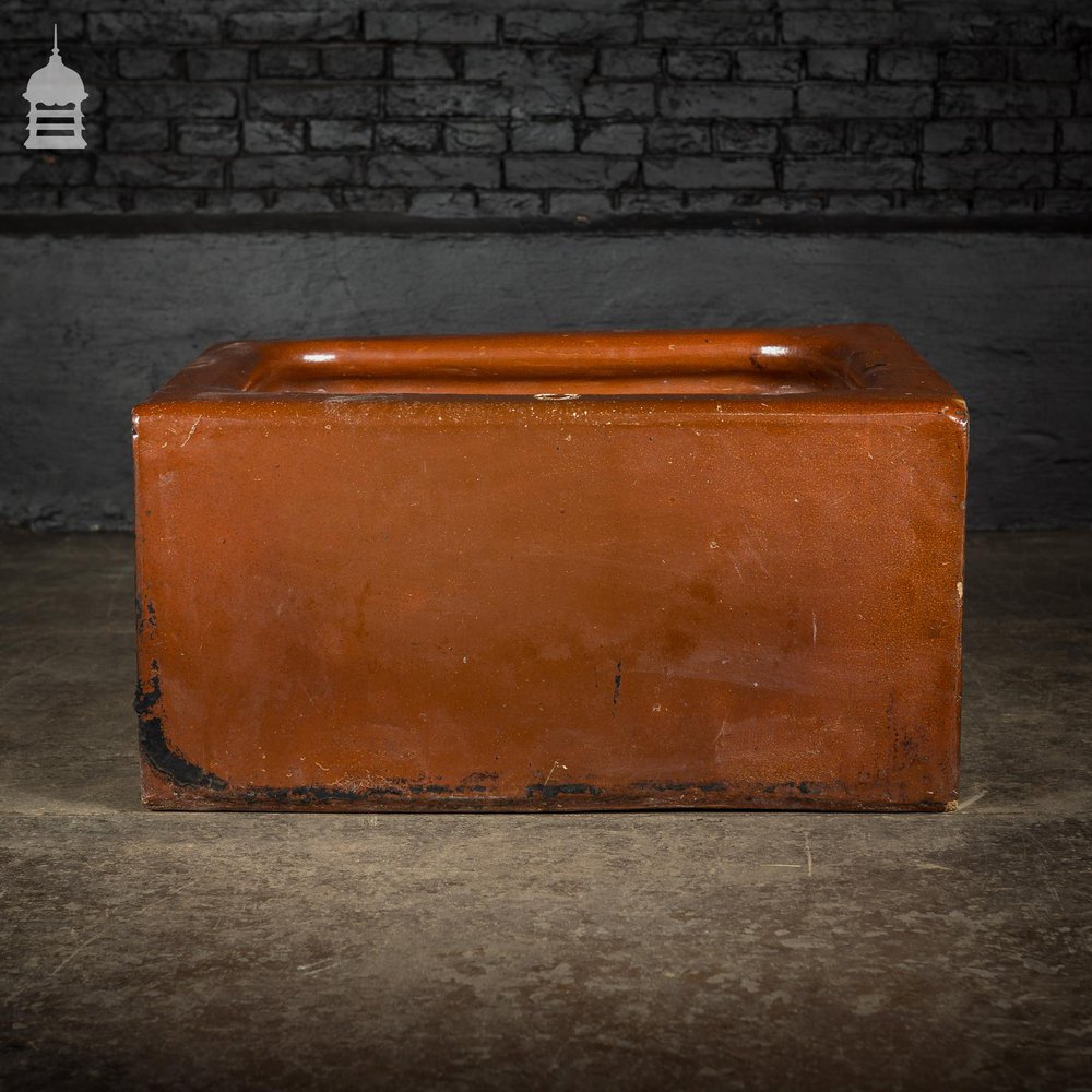 Large Victorian Salt Glaze Orange Peel Ceramic Trough Sink by Oats & Green LTD Halifax DUPLICATE NAME 5