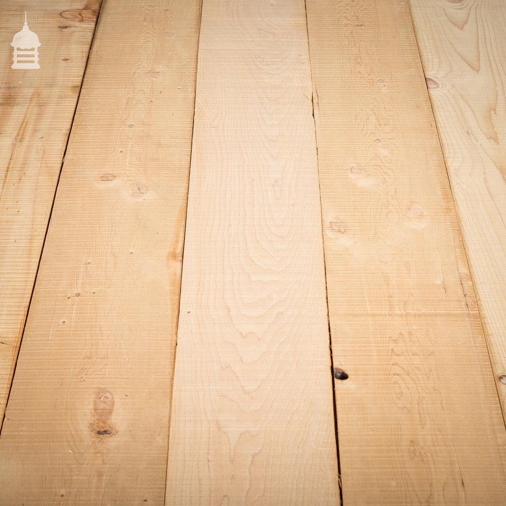 30 Square Metres of Pine Floorboard Wall Cladding Cut from Reclaimed Joists