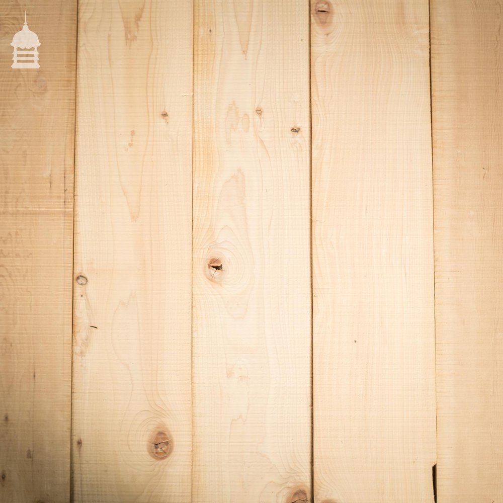 30 Square Metres of Pine Floorboard Wall Cladding Cut from Reclaimed Joists