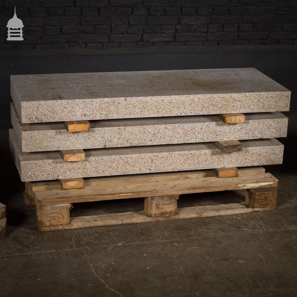 Collection of Granite Effect Composition Slabs Steps in Various Sizes