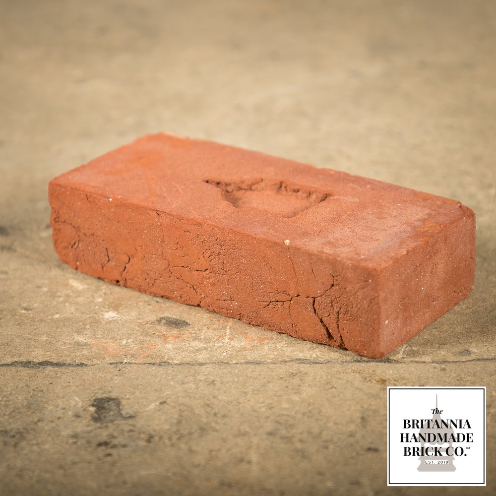 2" Handmade Red Brick, Period Style Facing Bricks