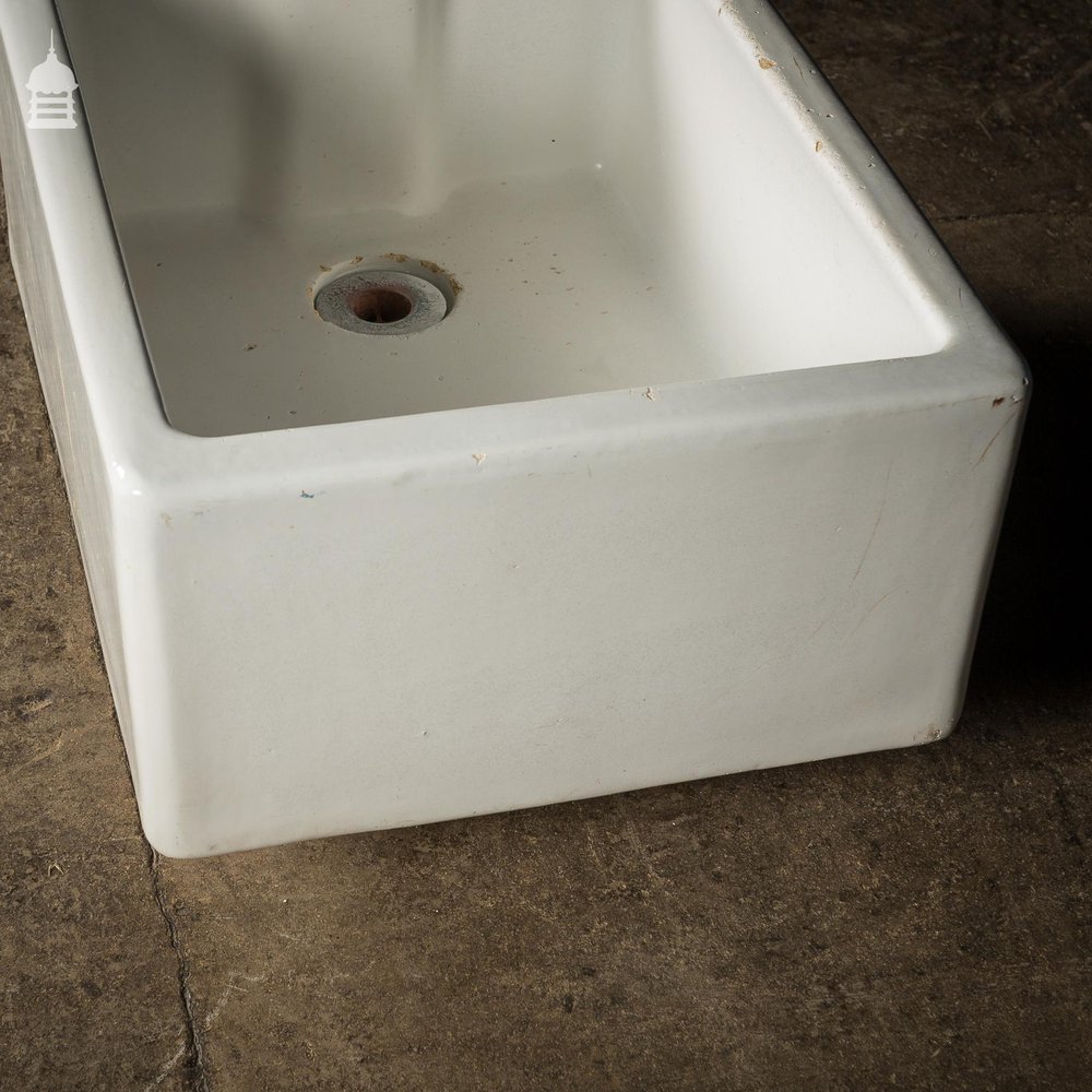 Large White Belfast Sink Marked Southhook 1955