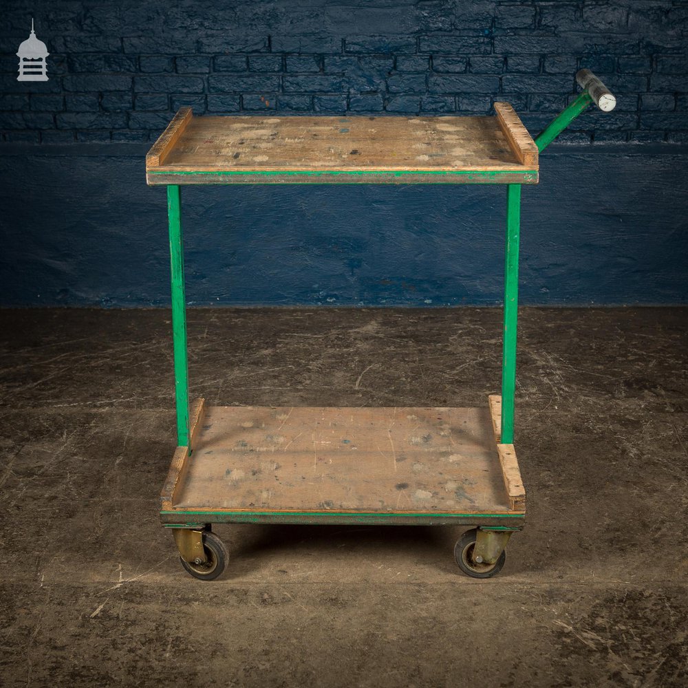 0 (Green Vintage Industrial Wheeled Trolley DUPLICATE NAME 1) *** TO REVIEW *** Duplicate Product ID NR20521
