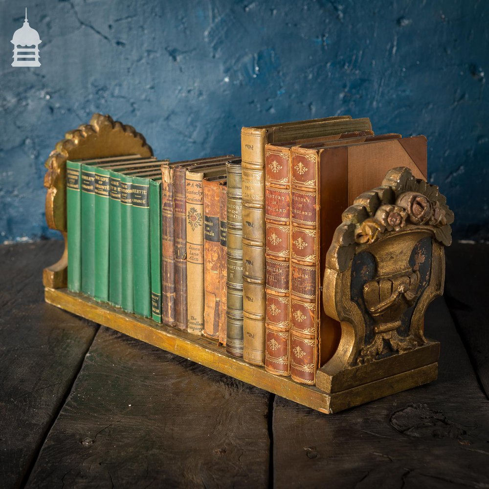 18th C Timber Adjustable Folding Bookends