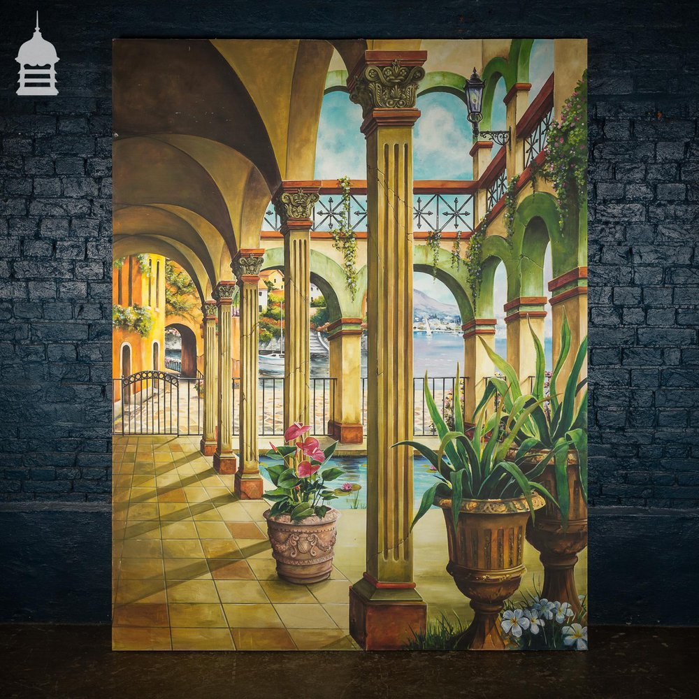 A Modern Large Scale Set Dressing Venetian Painting