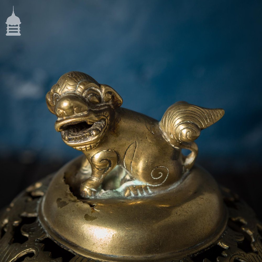 Bronze Incense Burner Featuring Xuande Mark Ming Dynasty 18th C