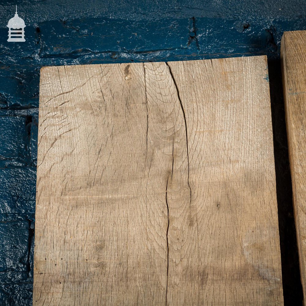 NR42021: Batch of 3 Chunky Seasoned Oak Planks