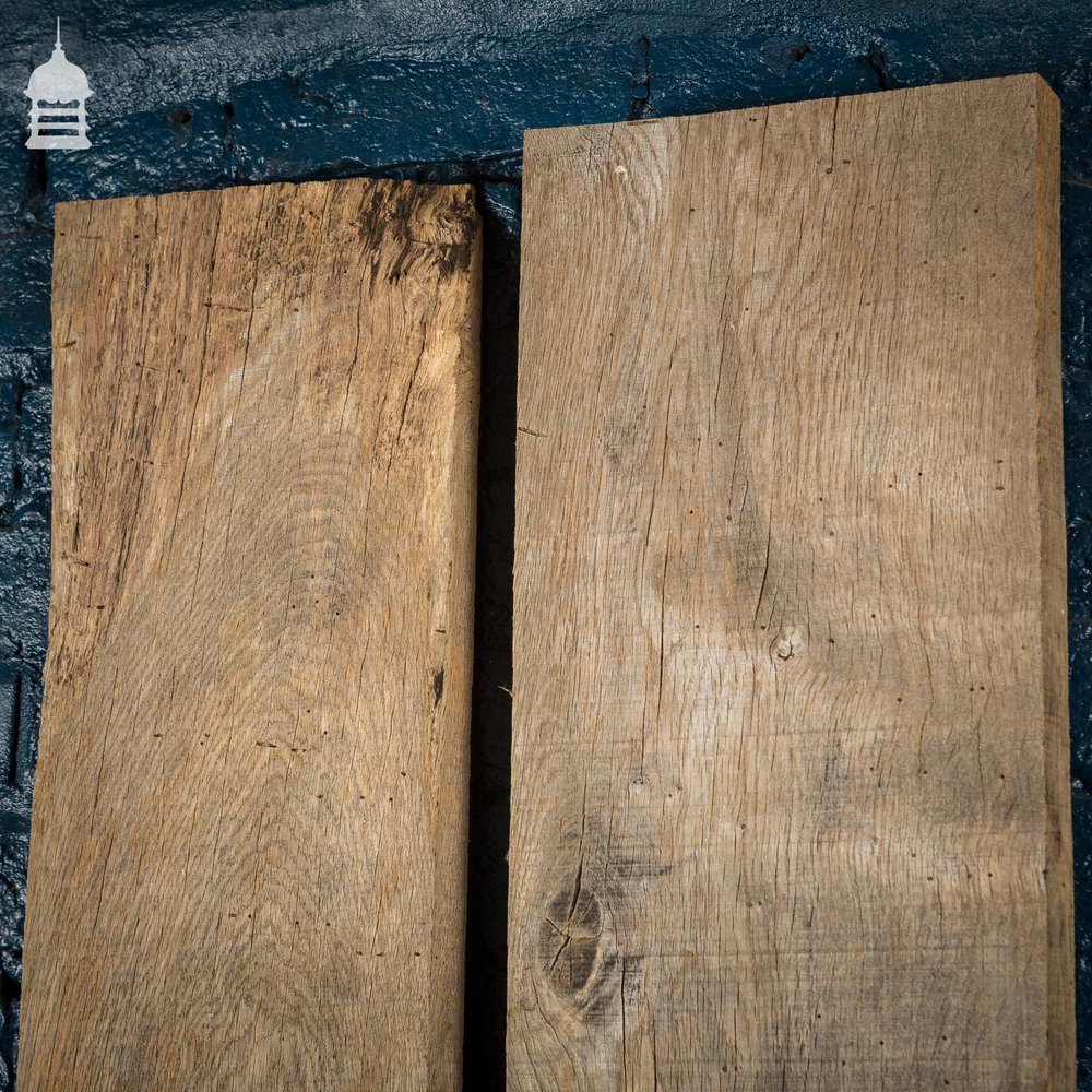 NR42621: Pair of Seasoned Oak Planks