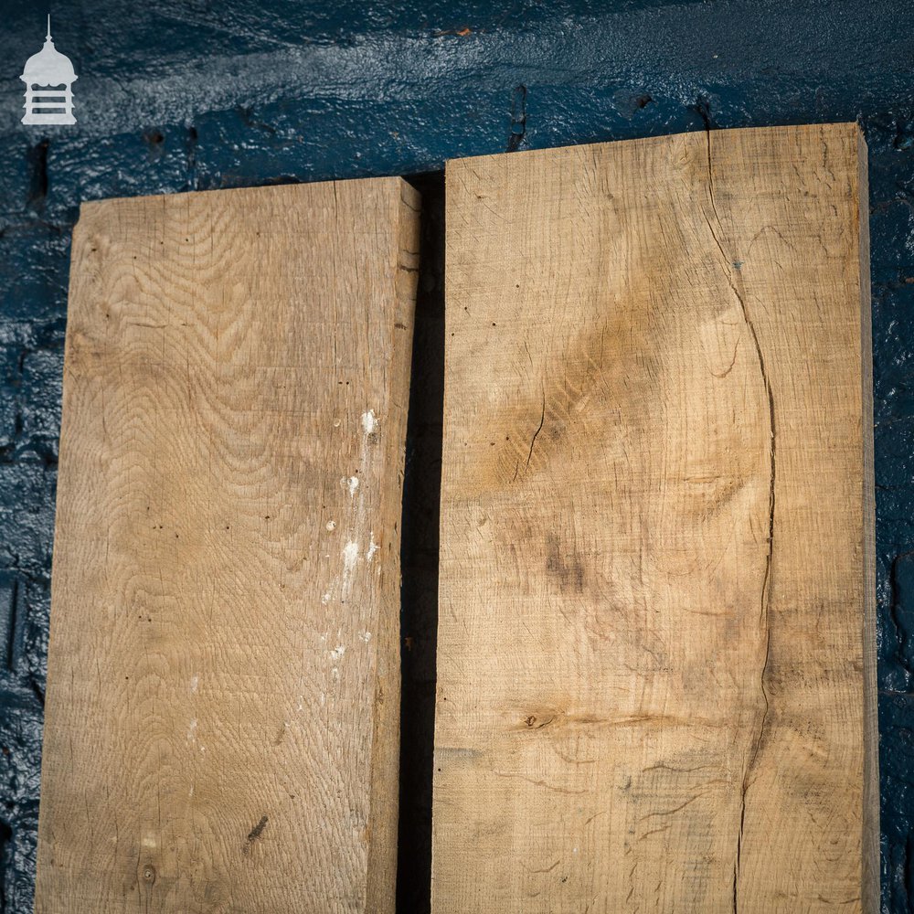NR42621: Pair of Seasoned Oak Planks