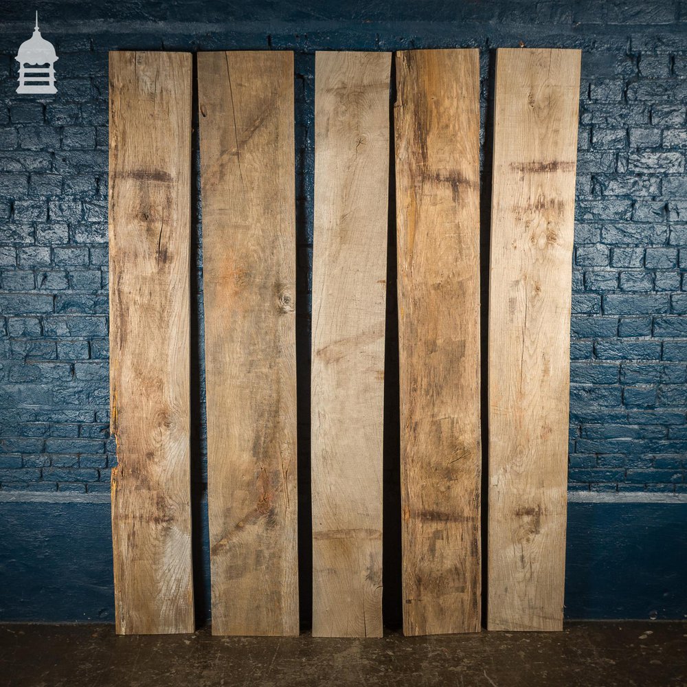NR42721: Batch of 5 Seasoned Oak Planks
