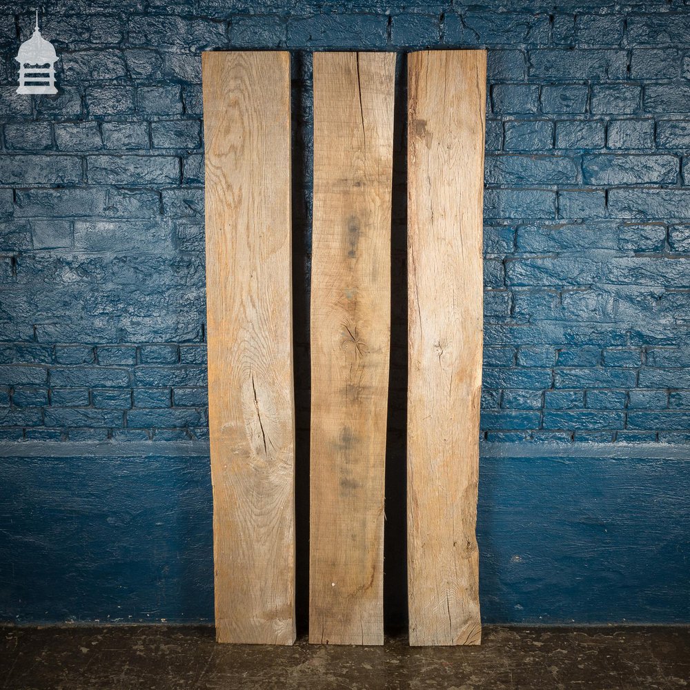 NR42921: Batch of 3 Seasoned Short Oak Planks