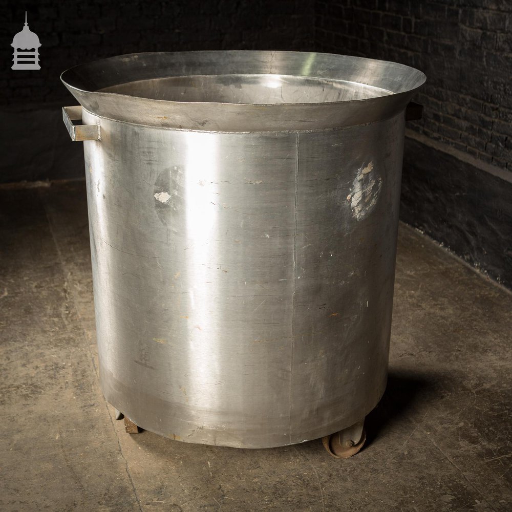 Huge Stainless Steel Industrial Wheeled Pot