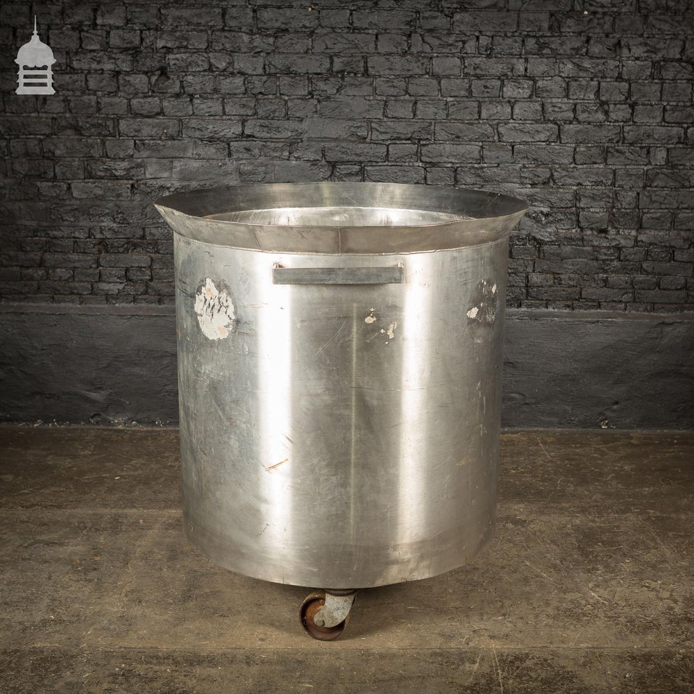 Huge Stainless Steel Industrial Wheeled Pot