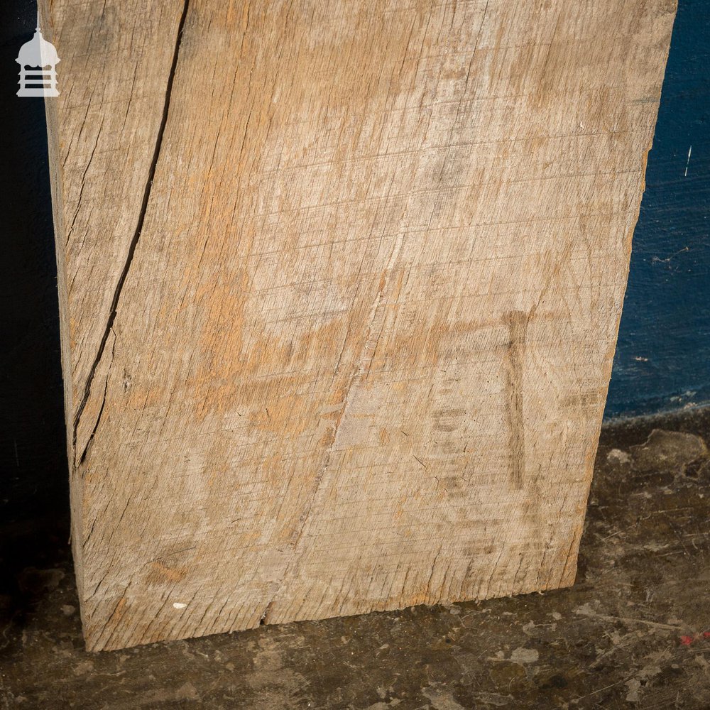 NR43621: Pair of Thick Seasoned Oak Planks