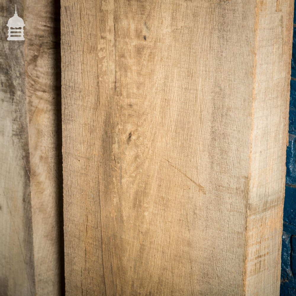 NR43621: Pair of Thick Seasoned Oak Planks