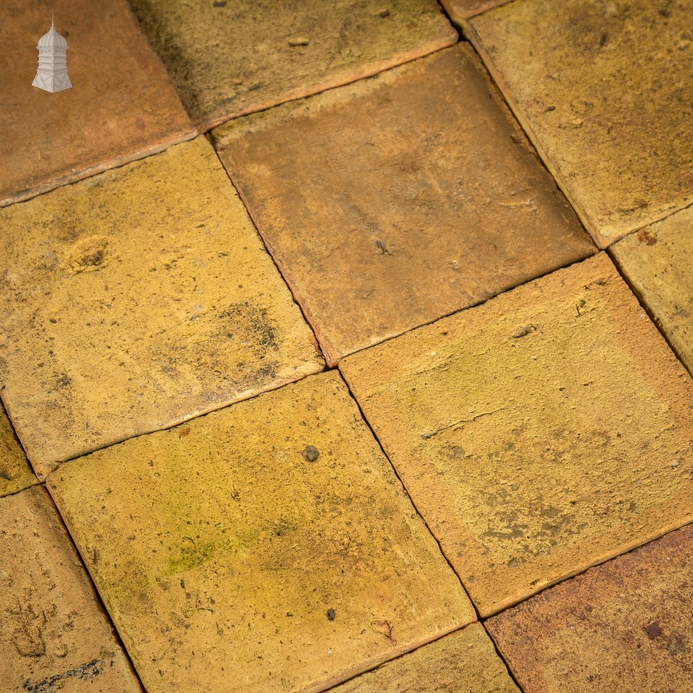 Buff Floor Tiles, Reclaimed, Batch of 355 - 9 Square Meters