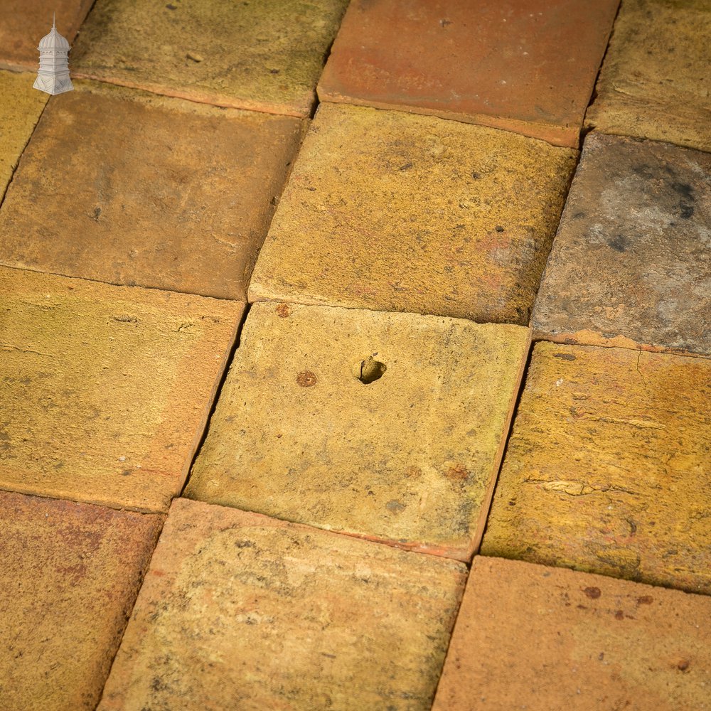 Buff Floor Tiles, Reclaimed, Batch of 355 - 9 Square Meters