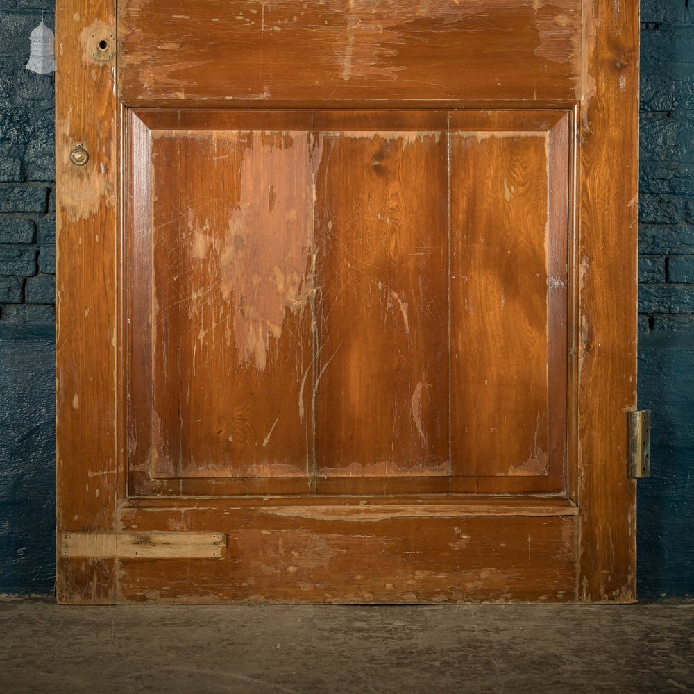 Panelled Door, 19th C Moulded 2 Panel
