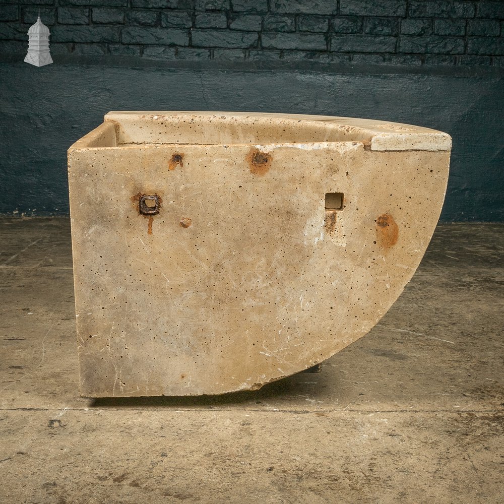Concrete Corner Manger Trough Feeder Reclaimed from St Johns Barracks, London