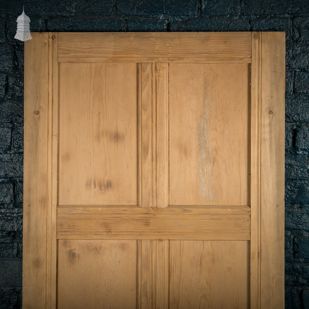 Paneled Pine Door, 6 Panel