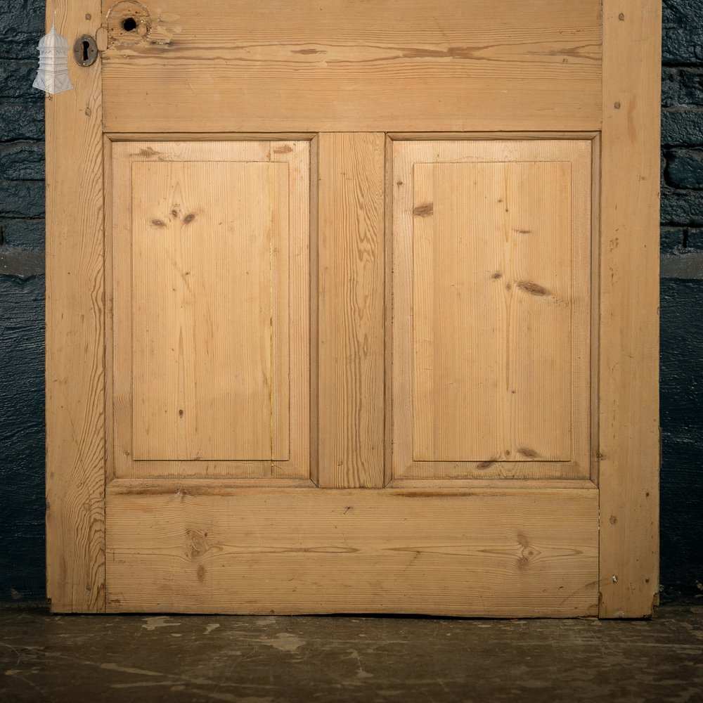 Paneled Pine Door, 4 Panel