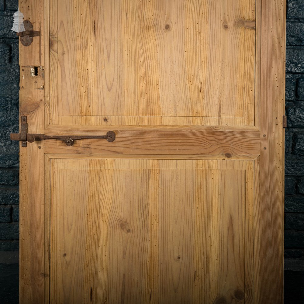Victorian Paneled Door, Pine 2 Panel