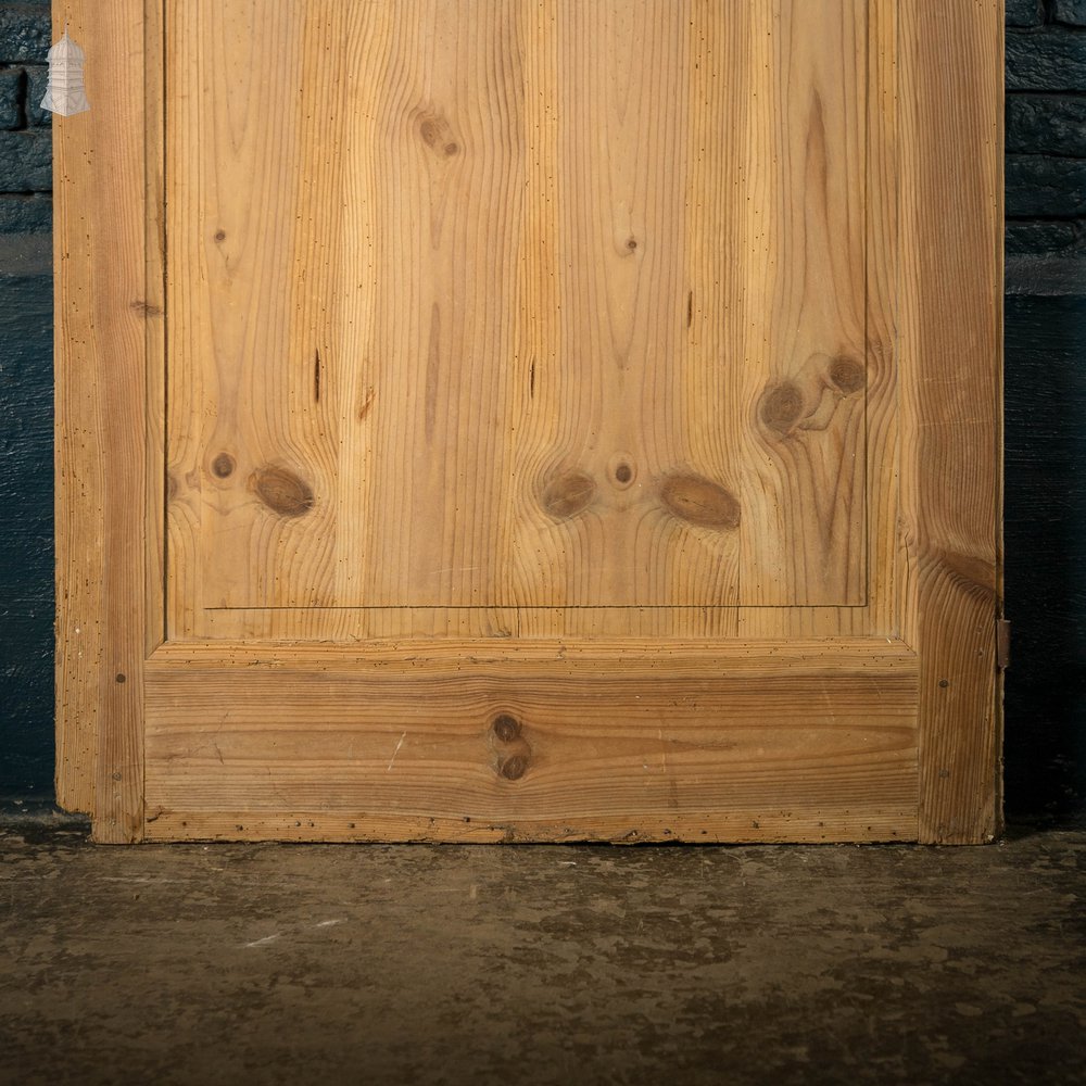 Victorian Paneled Door, Pine 2 Panel