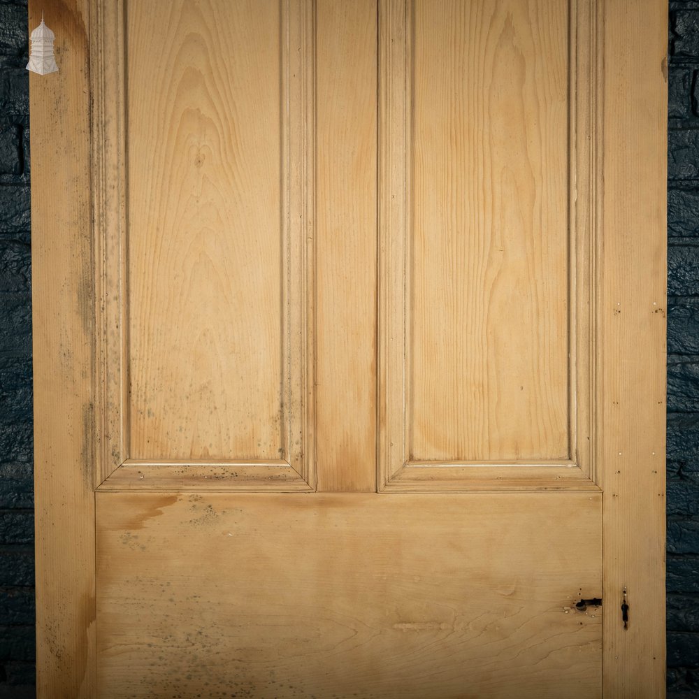 Pine Paneled Door, Victorian 4 Panel mouldings