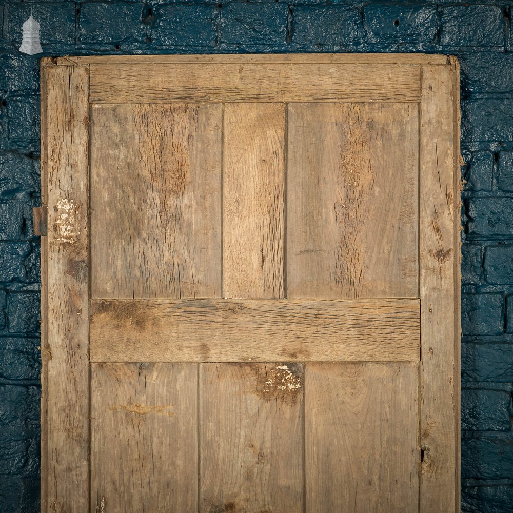 Oak Paneled Door, Moulded 7 Panel