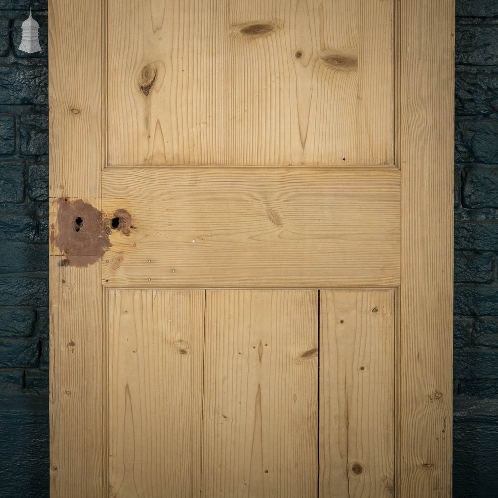Pine Panelled Door, Victorian 2 Panel