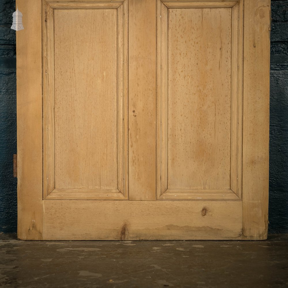 Pine Panelled Door, Victorian 4 Panel Moulded