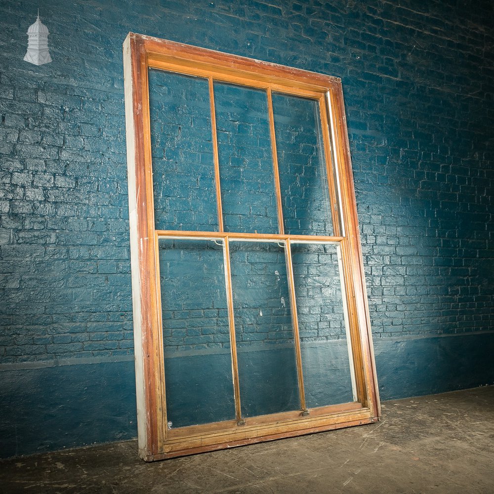 Hardwood Sliding Sash Windows, 8ft high, Edwardian
