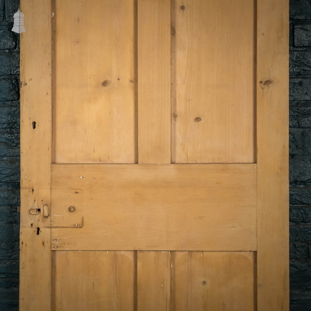 Pine Panelled Door, Victorian 4 Panel