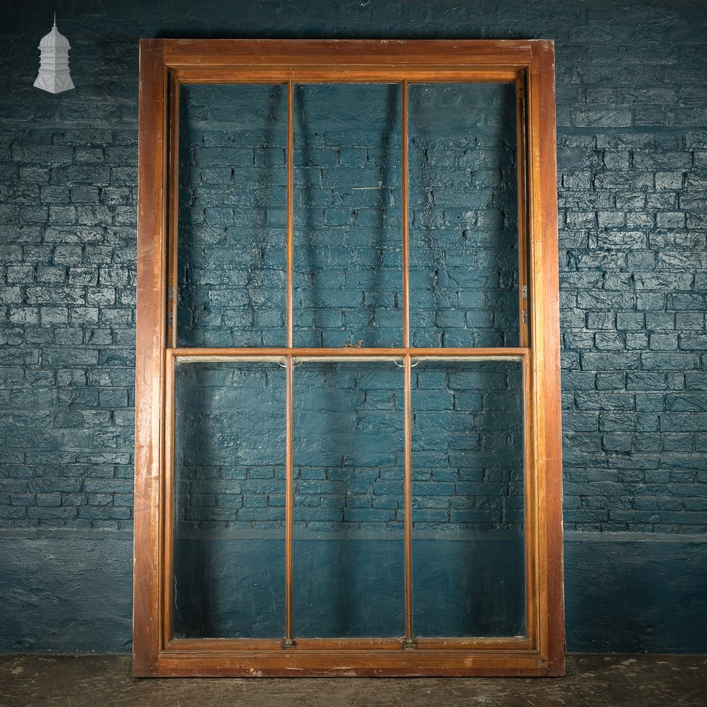 Hardwood Sliding Sash Window, 8ft high, Edwardian