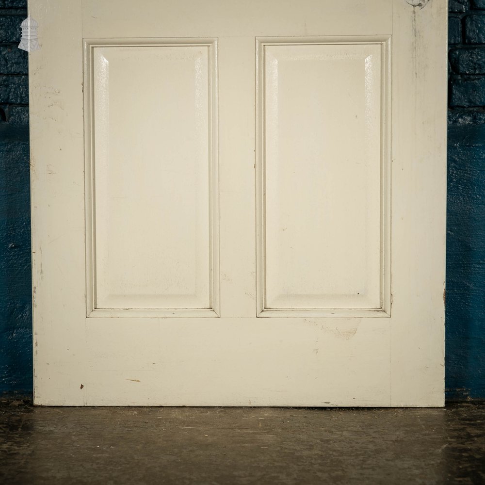 Pine Panelled Door, Victorian Moulded 6 Panel