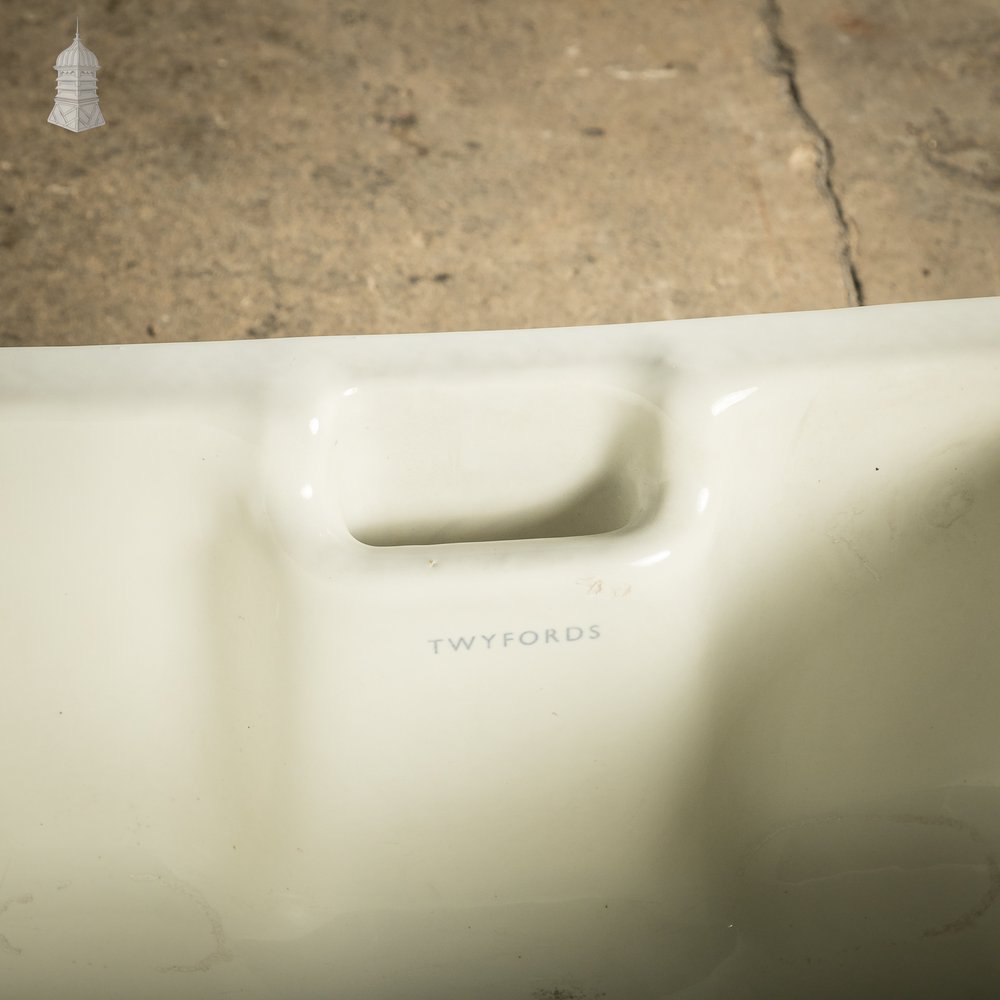 Belfast Butler Sink, White Glazed by Twyfords