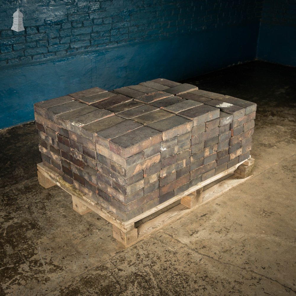 Stable Bricks, Staffordshire Blue, Batch of 235 - 5.8 Square Meters