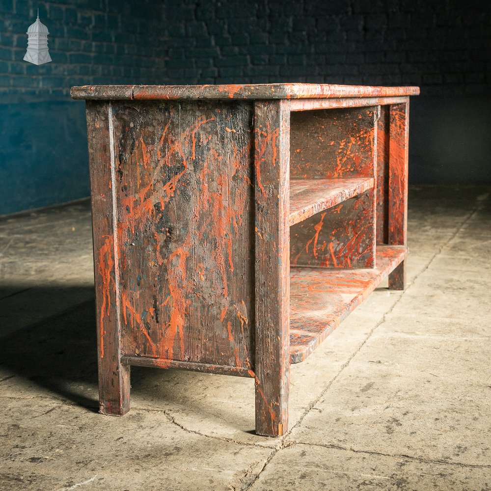 TV Stand, Made From Reclaimed Materials with NARC Studio ‘Paint Shop’ Finish