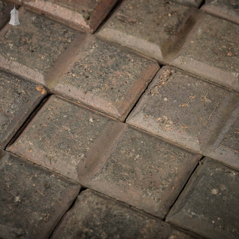 Reclaimed Stable Bricks, Staffordshire Blue 2 Block, Batch of 362 – 8.9 Square Metres