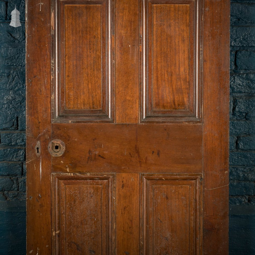 Mahogany Panelled Door, 6 Panel