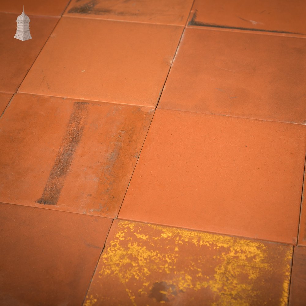 Red Quarry Tiles 6” x 6”, Batch of 498 – 11 Square Metres