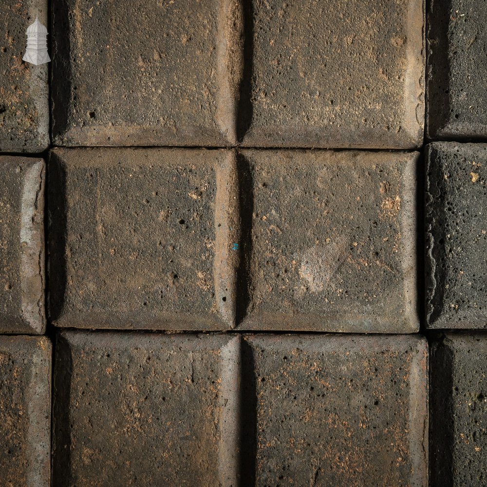 Reclaimed Stable Bricks, 2 Block Staffordshire Blue, Worn Finish, Batch of 99 – 2.5 Square Metres