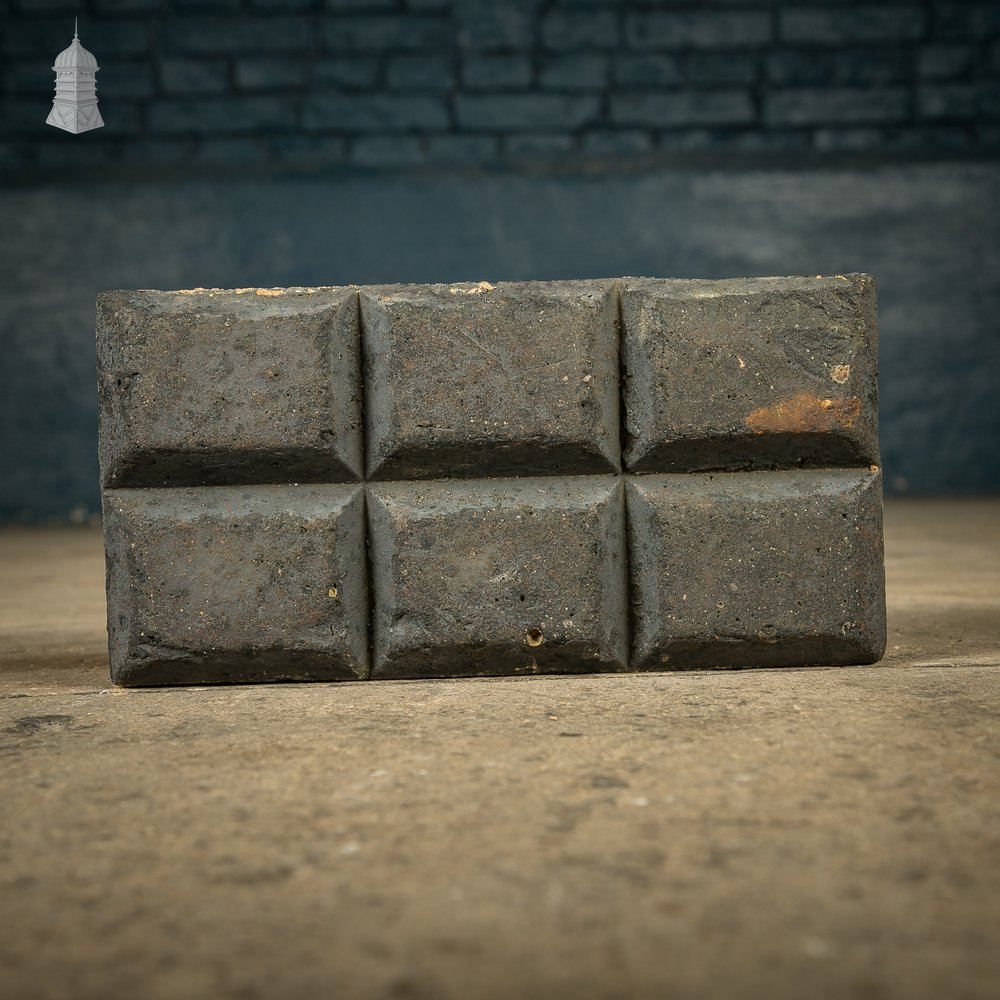 Reclaimed Stable Bricks, 6 Block Staffordshire Blue, Batch of 105 – 2.5 Square Metres