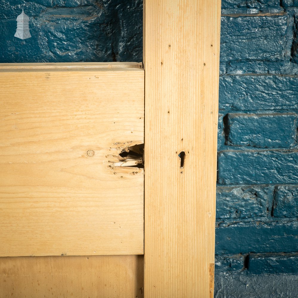 4 Panel Internal Door, Victorian Pine, Unglazed