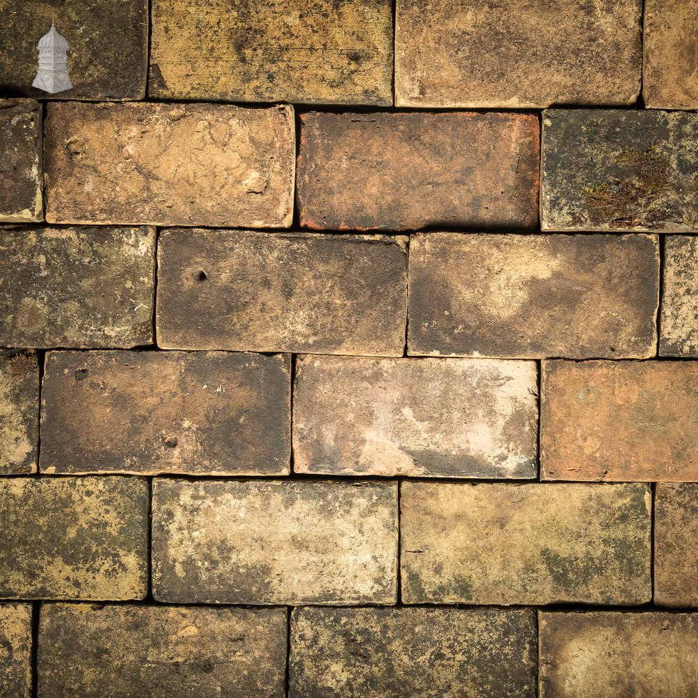 Reclaimed Buff Floorbricks, 9” x 4.5, Batch of 456 – 12 Square Metres