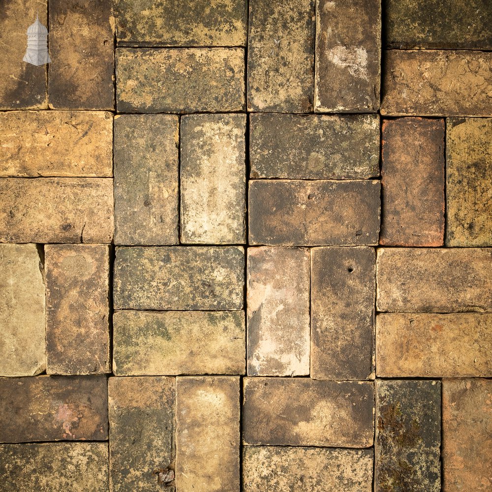 Reclaimed Buff Floorbricks, 9” x 4.5, Batch of 456 – 12 Square Metres