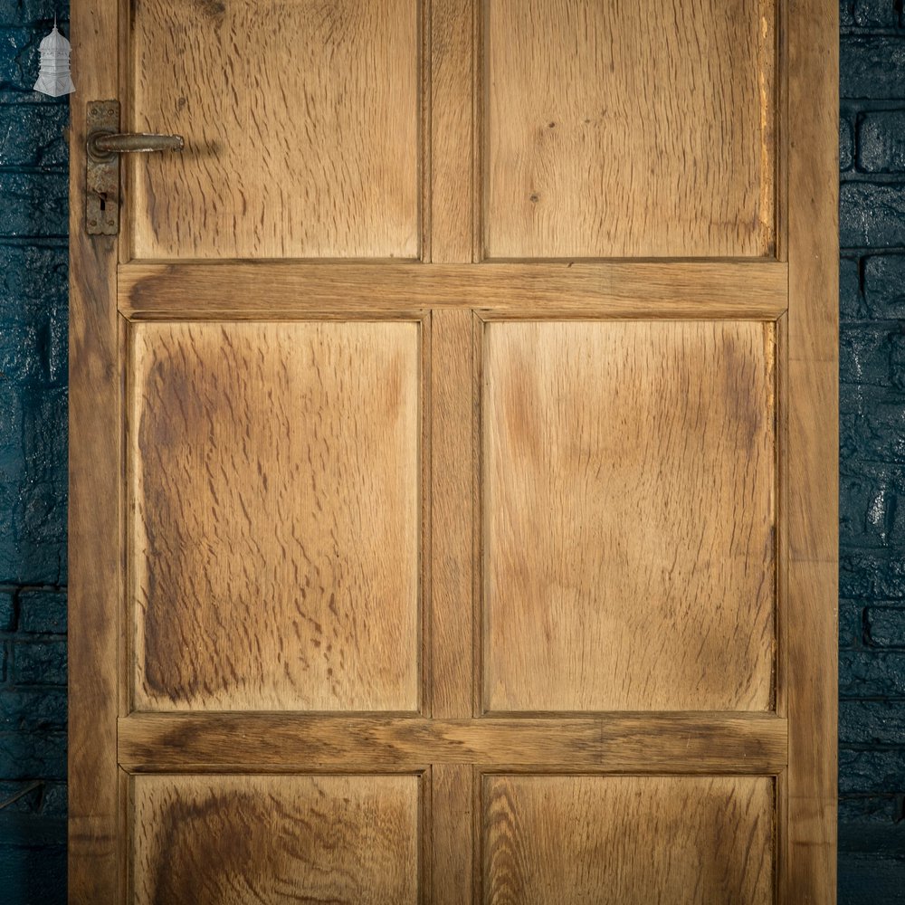 Oak Panelled Door, Moulded 7 Panel